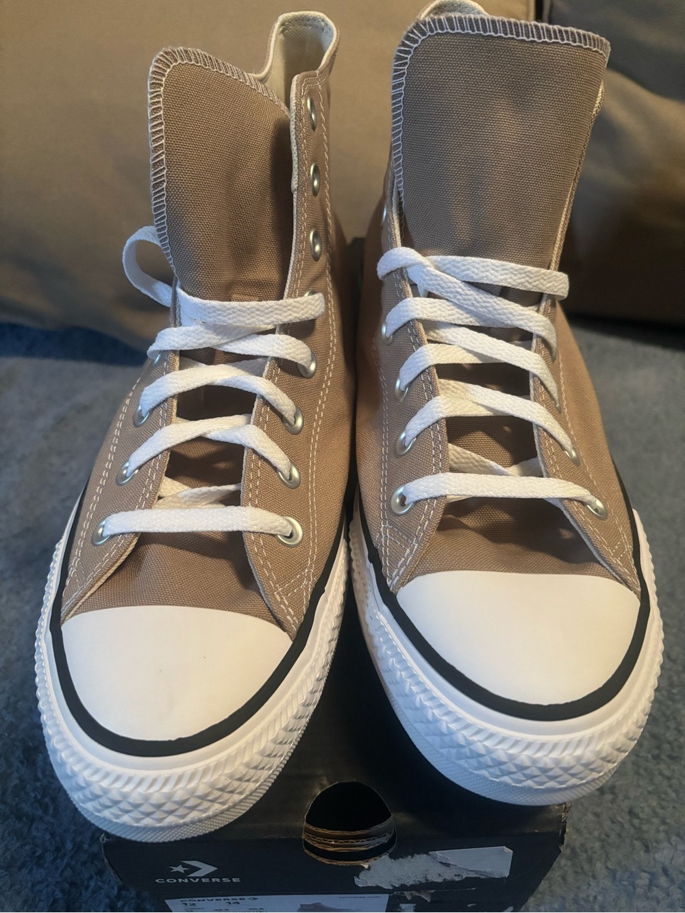 Converse High Top Sneakers Vintage Cargo Brown - Picture 4 of 5